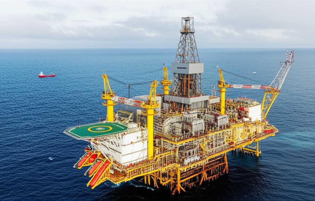 Offshore petrol ve gaz platformu için katodik koruma sistemleri